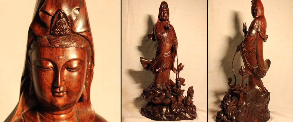 Tôn tượng Thủy Nguyệt Quan âm