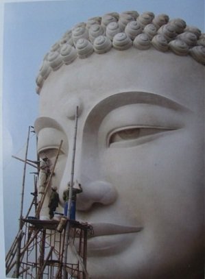 lễ Lạc Thành đầu tượng Phật cao 49m