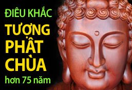 Điêu khắc tượng Phật cho chùa