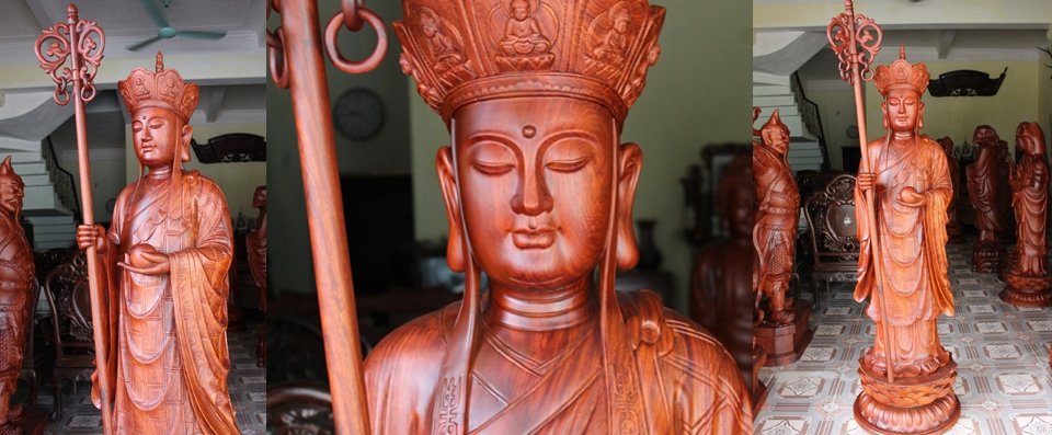 tượng địa tạng, tuong dia tang, tượng địa tạng bồ tát, tuong dia tang bo tat, tượng mục kiều liên, tuong muc kieu lien, địa tạng bồ tát, dia tang bo tat, địa tạng vương bồ tát, dia tang vuong bo tat