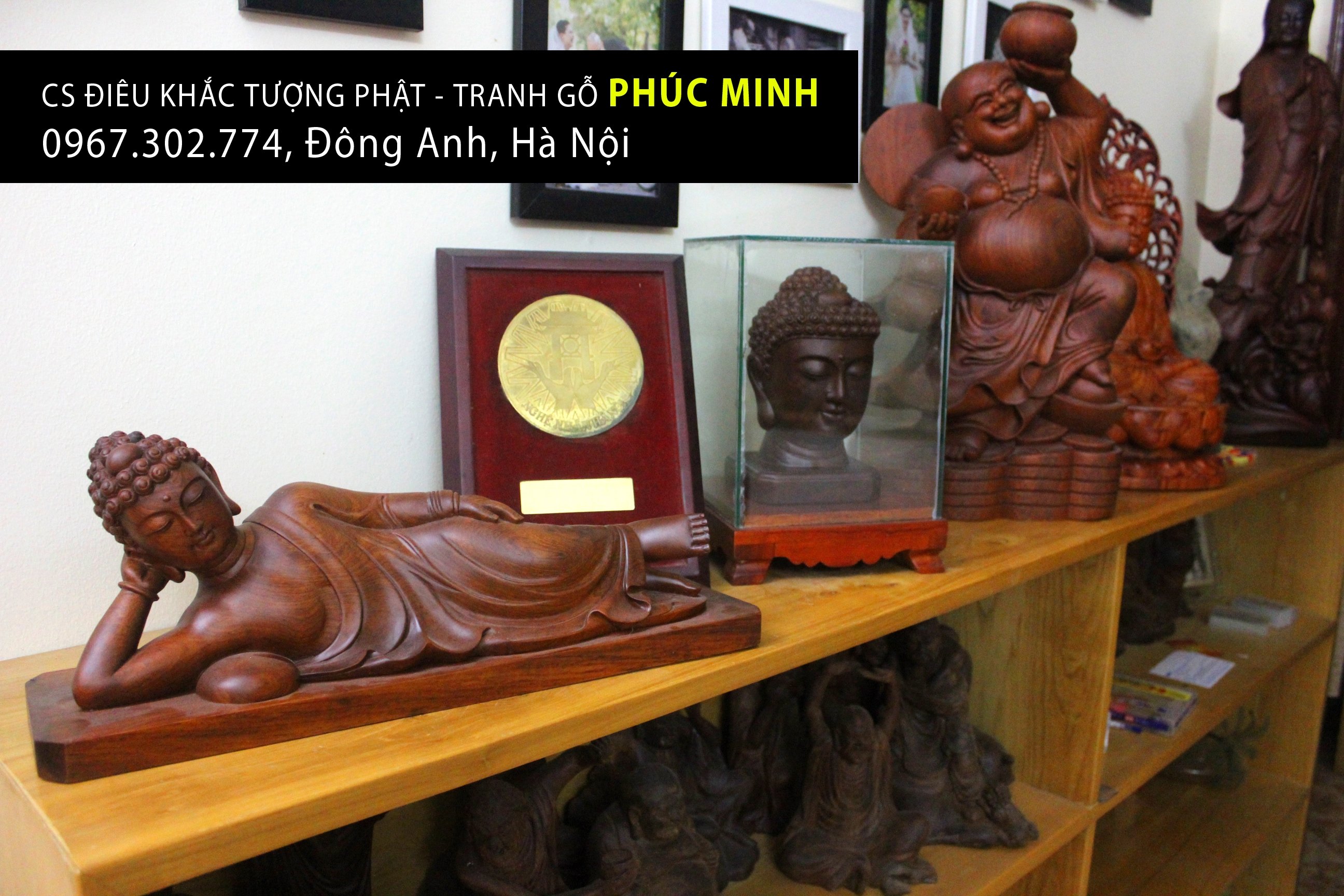 Cơ sở Điêu khắc tượng Phật - Tranh gỗ Phúc Minh