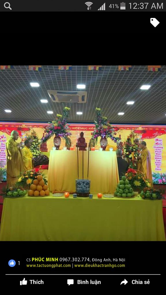 Niệm Phật đường tại Moskva (LB Nga) trong lễ Tụng kinh Vu Lan Phật lịch 2560 – Dương lịch 2016
