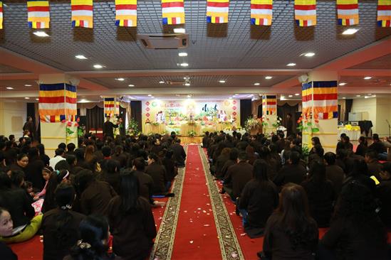 Quang cảnh Đại lễ Vu lan 2015 (Phật lịch 2559) tại Niệm Phật Đường Moskva