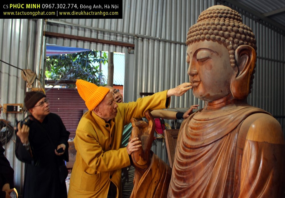 ĐĐ Thích Kiến Nguyệt, Trụ trì Thiền viện Trúc Lâm Tây Thiên - Tam Đảo, Vĩnh Phúc trao đổi về Yêu cầu của Thiền viện về Diện Tượng Phật cao 49 mét
