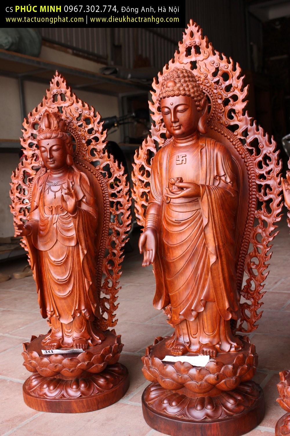 tây phương tam thánh, tay phuong tam thanh, tượng tây phương tam thánh, tuong tay phuong tam thanh, tượng tam thế phật, tuong tam the phat, tam thế phật, tam the phat