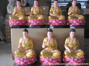 Bộ Thất Phật Dược sư tượng nhựa Composite