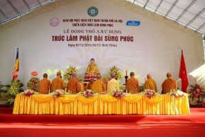 Lễ Động Thổ xây dựng Phật Đài