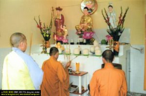 Tịnh Thất Dược Sư tại Tân Phú Trung, Huyện Củ Chi, TP. HCM.