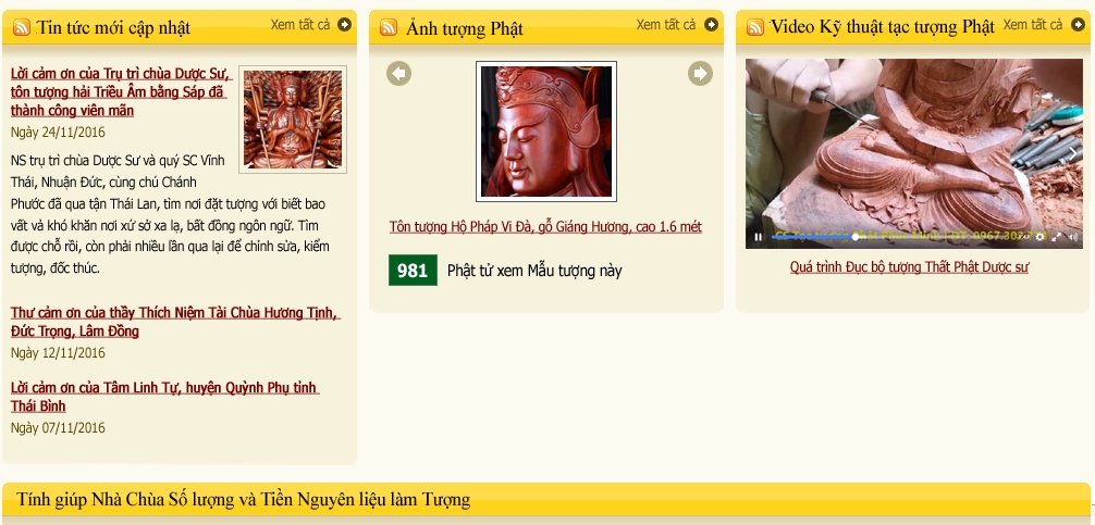 Chụp ảnh riêng Phần 3 Trang chủ của Web