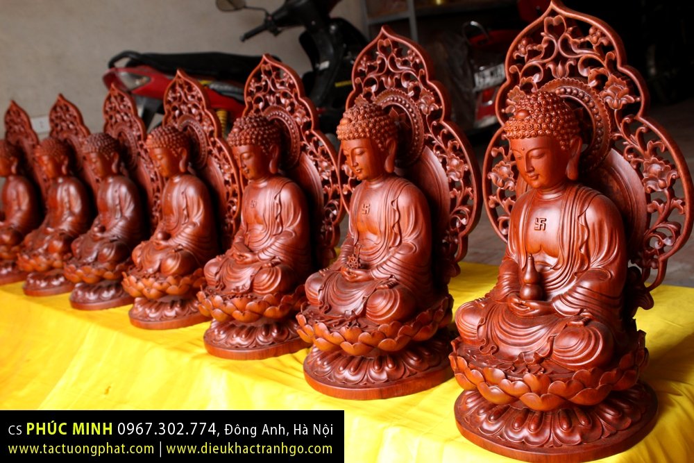 tuong that phat duoc su, tượng thất phật dược sư, tuong phat duoc su, tượng phật dược sư, tuong duoc su, tượng dược sư