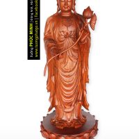 Tượng Đại thế chí Bồ tát đứng