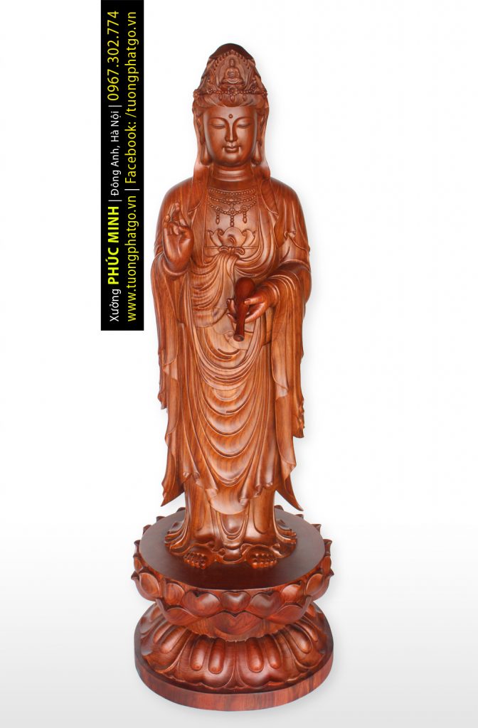 Tượng Quan âm Bồ tát đứng