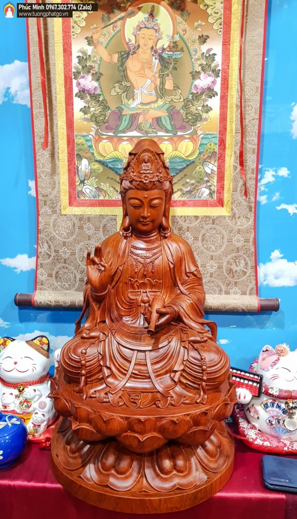 Tượng tại Phòng Trưng Bày Nghệ thuật Phật giáo tại 52, Huỳnh Đình Hai, P.14, Q. Bình Thạnh, Hồ Chí Minh