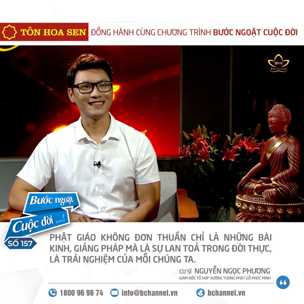 Chương trình talkshow "Bước ngoặt Cuộc đời" số 157 Đài truyền hình An Viên BV9 
