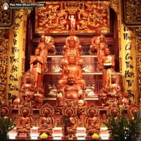 Hệ thống tượng Ban Tam Bảo Chùa Hưng Long - Đông Anh - Hà Nội (Chi nhánh Tổ Đình Vĩnh Nghiêm - TP. Hồ Chí Minh)