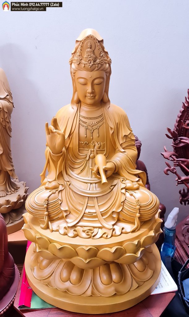 Tôn tượng Quan âm Bồ tát cỡ nhỏ thờ tại gia
