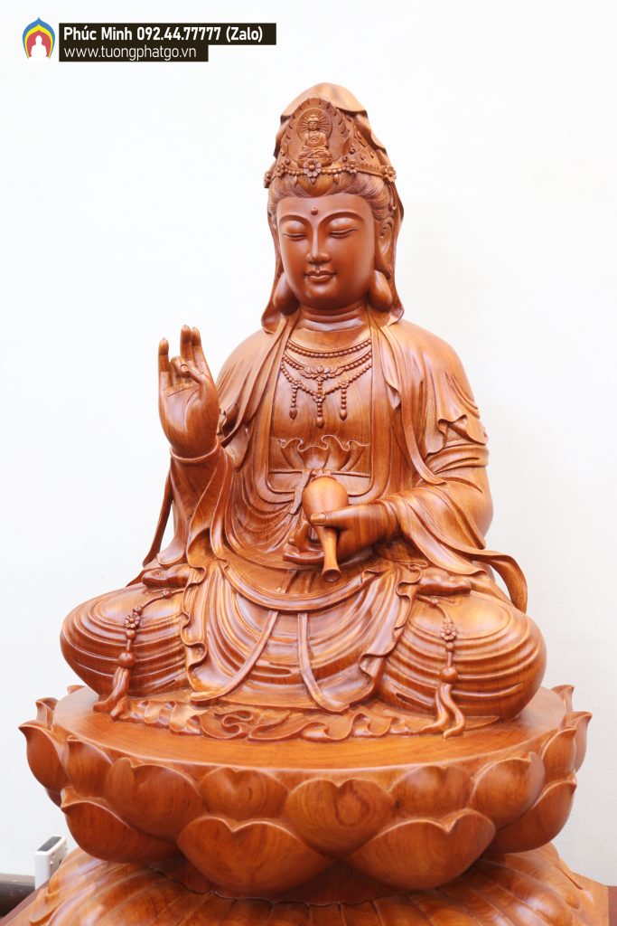 Tượng Quan âm Bồ tát ngồi