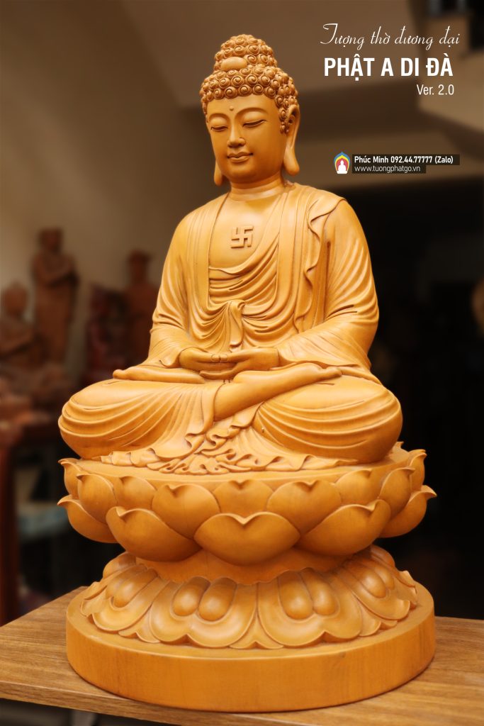 Tượng Phật A Di Đà ngồi