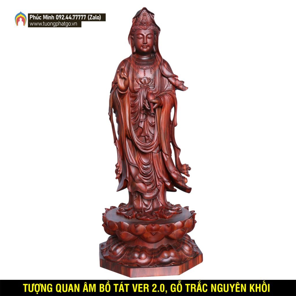 Tượng Quan âm Bồ tát đứng phiên bản 2.1